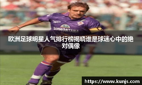 欧洲足球明星人气排行榜揭晓谁是球迷心中的绝对偶像